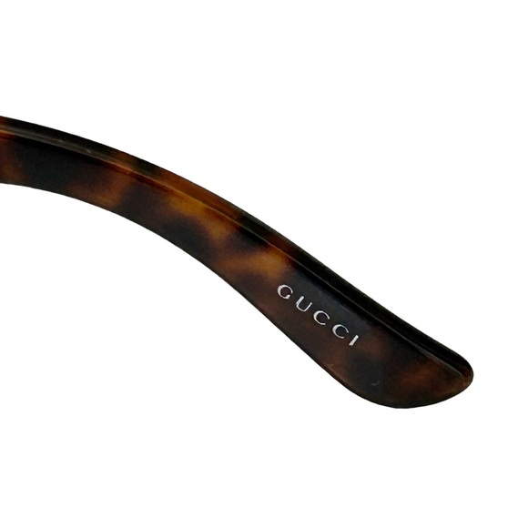 GUCCI Vintage 2000 Y2K Tortoiseshell GG 2968/S Sunglasses With Case - Picture 8 of 9